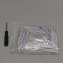 Frienda 12pcs adjustable, Cinder block and fences (white)