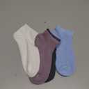 SERISIMPLE Women Viscose Bamboo Ankle Socks Low Cut Thin Sock Lightweight Pastal Color Soft Sock 5 Pairs (Large)