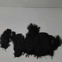 NEWONG 30pcs Black Ostrich Feathers Natural Bulk 9-12inch(23-30cm) Vase Craft Wedding Home Party Centerpieces Christmas Day Decoration