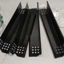 6 pcs Flame Tamers for Nexgrill 720-0896 720-0896B 720-0898 720-0830H 720-0783E Replacement Parts, Porcelain Steel Heat Plates Heat Shields