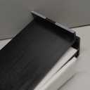 Dual Monitor Riser with Two Drawers for Desk, Bamboo Monitor Stand Riser with Storage, Desk Shelf for Computer, IMac & Laptop, No Assembly Required, Black