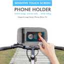 Bike Handlebar Bag - Front Basket with Bike Phone Mount, Bicycle Cooler Pouch Pack for Kids Girls Boys Men Women