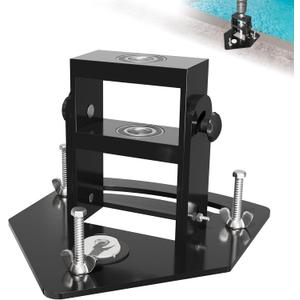 Adjustable Pool Fence Drill Guide, Portable Drill Guide, Anchor Hole Size 5/8", Ideal for Ground Pool Fence Installation