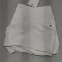 ELLEVEN High Stretchy Low Rise Jean Shorts for Women, Y2K MIni Denim Shorts Sexy Summer (Medium, White)