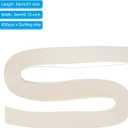 PATIKIL 600pcs Quilling Strips Paper 1/8"(3mm) 21"(54cm) Origami Paper Quilling Strip for Art DIY Hand Craft Christmas, Cream White