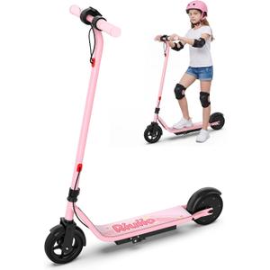 Electric Scooter for Adults, Teens & Big Kids, 350W-500W Motor, 10Mph-21 MPH & 10-28 Miles Max Range, 6.5 to 10 inch Tires, Portable Lightweight E-Scooter