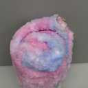 MUGD Blankets Fuzzy Soft Fleece Throw Blanket Cozy Soft Warm Throw Blanket for Bed (Throw(50"x70"/ 130x150cm), Blue Pink)