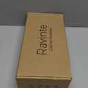 Ravinte 30 Pack 7.38'' Square Cabinet Pulls Matte Black Stainless Steel Kitchen Drawer Pulls Cabinet Handles 7-3/8”Length,5” Hole Center