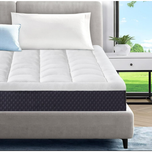 ELEMUSE Adults 5 Inches Cooling Gel Memory Foam Full Medium Firm Pillowtop, Full