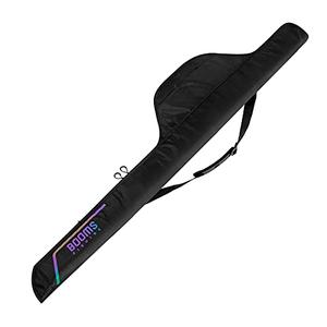 Booms Fishing PB4 5.4ft~6ft Fishing Rod and Reel Case, Folded Nylon Fishing Pole Case, 0.6ft Extended Design Fishing Spinning Rod Bag, Store up to 2~3 Poles with Reels (Not Store Surf Rod Combo)