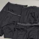 Niksa 2/4 Pack Compression Shorts Men with Pocket, Spandex Running Shorts Sport Athletic Workout Performance Underwear, size L
