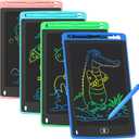 4 Pack LCD Writing Tablet for Kids, 8.5 Inch Colorful Doodle Board Drawing Tablet, Educational Learning Toys Birthday Gifts for Boys Girls Age 3 4 5 6 7 8