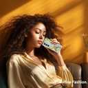 for Samsung Galaxy Z Fold 7 Case 5G Marble Slim Anti-Drop Shockproof Protective Soft Shockproof Clear Phone Protective Covers 8.2 Inch for Women Men (Flowers Sea)