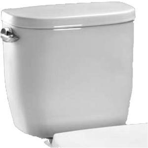 TOTO ST243E#01 Entrada Close Coupled Elongated Toilet Tank and Cover, 1.28GPF, Sedona Beige