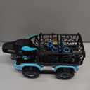 Toddler Robot Dinosaur Truck Toys for Kids Boys Ages 3-5 5-7, Black Carrier Dinosaur Truck with 5 Pull Back Dino Cars, 3 4 5 6 7 Years Old Boys Girls Birthday