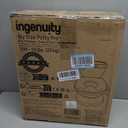 Ingenuity My Size Potty Pro 2-in-1 Potty Training Toilet, Floor Potty with Removable Potty Seat for Standard Toilets, Realistic Flushing Sound, For Toddlers Ages 18+ months, Up to 50 lb