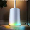 Govee Floor Lamp 2, RGBIC, Warm Cool White LED,Compatible with SmartThings, Matter, Alexa, 1725lm, Music Sync, Scene Modes, Smart Floor Lamp for Living Room, Bedroom, Silver(1 Pack)