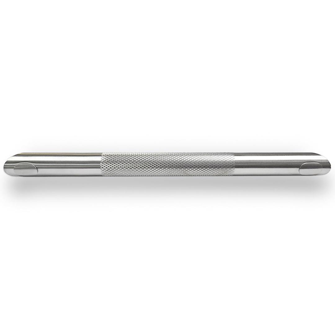 Seachrome Coronado Corner Shower Foot Rest Safety Non-Slip Foot Grip for Shaving Legs, #304 Stainless Steel, Satin Brushed Nickel, 13.38" L x 1" W x 1" H