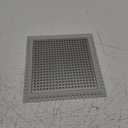 Shower Drain Hair Catcher/Drain Strainer/Shower Drain Cover for Bathroom Floor Drain, Stainless Steel and Silicone (Patented Product) (6 inch, Gray)