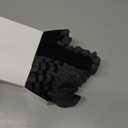 Mens 100% Cotton Cushioned Crew Socks, Moisture Wicking Breathable Athletic Performance Boot Work Socks (Large-X-Large, 5 Pairs Black)