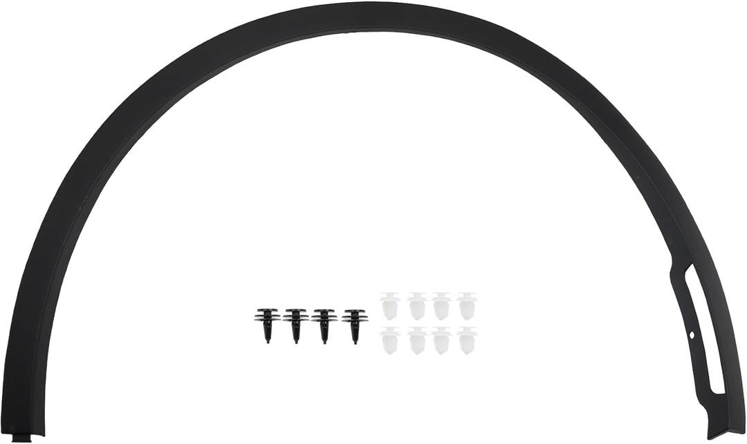 Dasbecan Front Right Fender Trim Compatible With Tesla Model Y 2020-2023 Fender Flares Passenger Side Replaces#149418600B