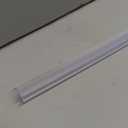 Frameless Shower Door Bottom Seal Shower Sweep with Drip Rail for 1/4" Glass,36" Long, Vinyl, Clear