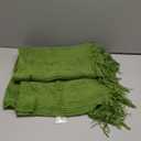 BATTILO HOME Moss Green Throw Blanket for Couch, Spring Decorative Green Blankets for Sofa, Spring Throw Blanket, 50"x60"