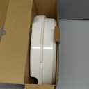 Paper Plate Dispenser Just for 10-1/16 inches Paper Plates, Under Cabinet Papers Plates Holder, can be Taken up and Down, Suitable for RV Travel and use for Under Kitchen Cabinets White