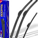 3 wipers Replacement for 2017-2021 2022 Kia Niro, Windshield Wiper Blades Original Equipment Replacement - 26"/16"/12" (Set of 3) U/J HOOK