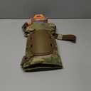 ALTA 52943.16 AltaCONTOUR LC Gel Insert Knee Protector Pad, MultiCAM Cordura Nylon Fabric, AltaLOK Fastening, Flexible Cap, Long, Coyote