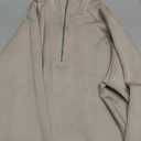 Trendy Queen Womens Oversized Sweatshirts Half Zip Pullover Fall Long Sleeve Quarter Zip Hoodies Teen Girls Y2K Clothes, M