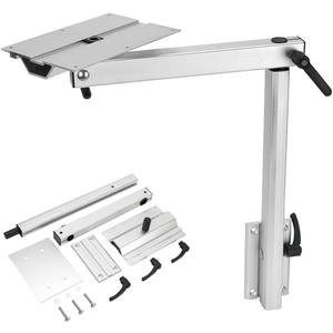 RV Adjustable Table Leg, Removable RV Table Leg, Detachable Height Adjustable Aluminum Alloy 360-Degree Swivel Tabletop, Perfect for Yachts, RV, Motorhome, Camping Use