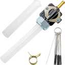 62169-95 Fuel Valve Petcock,22mm Straight Outlet Vacuum System Petcock,For Harley Davidson Sportster 883 XL883 XLH883 1200 XL1200 XLH1200 1995-2006 Motorcycle Replace 62169-95B