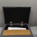 Vanity Stool Chair, Faux Teddy Fur Ottoman Foot Stool with Metal Legs & Adjustable Black Feet, Flip Top Storage Makeup Stool with Soft Padded Seat, Foot Rest for Makeup Room Bedroom, Gray (Grey)