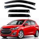 New KPY Window Visor Compatible with Chevrolet Spark 2016-2022,Rain Guard Window Vent Detectors Tabe-On Style 2016,2017,2018,2019,2020,2021,2022