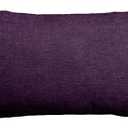Majestic Home Goods Aubergine Villa Indoor Small Throw Pillow 20" L x 5" W x 12" H