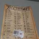 Vintage Military Wall Art Phonetic Alphabet Poster Pilot Gifts for Aviation Lovers Airplane Wall Decor Army Office Decor Man Cave Boys Room Signs Art 16x24 Inches (16L" x 24W")