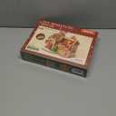 ROBOTIME DIY Miniature House Kit, Tiny House Book Nook for Family and Friends, Mini Wooden Dollhouse Kit for Halloween/Christmas/Birthday Gifts（Gingerbread House）