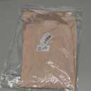 Traleubie Women's Short Sleeve Sparkly Glitter Blouse Double Layer Mesh Top for Parties, Evening Wear, Everyday Style, (Large, Apricot)