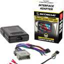 Scosche GM2K-WP Factory Stereo Replacement Interface Adapter, Compatible with Select 2000-13 GM Vehicles, Car Radio Wiring Harness, Retains Steering Wheel Controls & OEM Amplifier - See Fit Guide