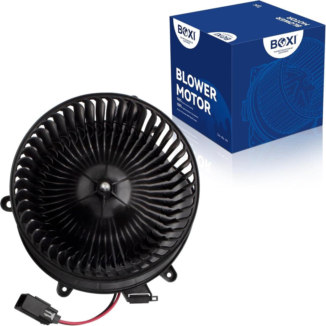 BOXI 700327 HVAC Heater Blower Motor Assembly Fits for Ford Mustang 2015 2016 2017 2018 2019 2020 Front Side/Replaces PM4489 FR3B19846AA FR3Z19805B