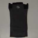 Vital Salveo Germanium Recovery Compression Sports Full Leg Sleeve Length Thigh Calf Long Knee Sleeve Support Tight Basketball Men Women Dark Grey(1 PC) Large