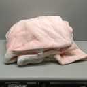 Bedsure GentleSoft Sherpa Fleece Blanket Queen Size for Bed, Non-Heated, Thick and Warm Throw for Women and Girls, Soft Fuzzy Plush Queen Blanket for Spring, Room Home Decor, Pink, 90x90 Inches