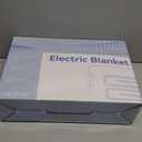 Heated Electric Blanket King Size, Dual Control Fast Heating Sherpa Blanket, 8 Heating Levels & 10 Hours Auto Off, Machine Washable with ETL & FCC Certified, Pink