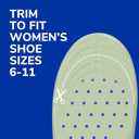 Dr. Scholl's Extra Support Shoe Insoles for Women, Size 6-11, 1 Pair: Designed for Plus-Size and Tall Women, Arch Inserts - Helps Reduce Lower Back Pain and Foot & Leg Fatigue