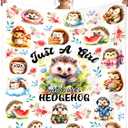 Hedgehog Gifts Blanket Hedgehogs Plush Throw Blankets Stuff Cute Funny Flannel Bedding Hedgehog Blankets Gifts for Women Girls Kids Adults Boys Party Decorations Room Decor 60"x50"