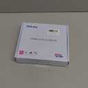 VikTck USB-C Superdrive External DVD/ CD Reader and DVD/ CD Burner for Apple-MacBook Air/ Pro/ iMac/ Mini/ MacBook Pro/ ASUS/ ASUS/ DELL Latitude with USB-C Port Plug and Play(Silver)