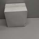 PULOTE 100PCS White Plastic Plates Disposable - Heavyweight 50 White Dinner & 50 Dessert/Salad Plates for Wedding, Party