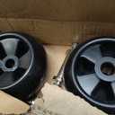 M111489 Deck Wheel for John Deere AM116299 AM133602 M11149 MTD 734-04039 753-04856A RZT50 RZT54 LT1050 (Pack of 2)