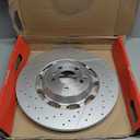 Brembo 09.C127.33 Dual Cast vented drilled/grooved Front Brake Rotor MERCEDES-BENZ OE# A2224212612
